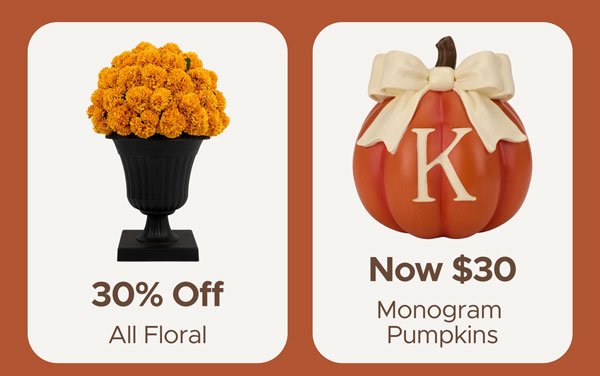 Fall Porch Sale