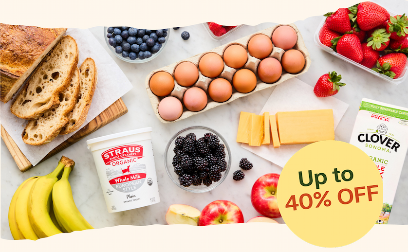 Up to 40% off
