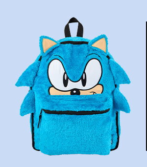 Sonic and Knuckles Reversible Backpack - Sonic the Hedgehog