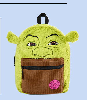 Flip Pak Shrek Corduroy Reversible Backpack