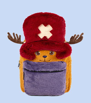 Flip Pak Tony Tony Chopper Fur Reversible Backpack - One Piece