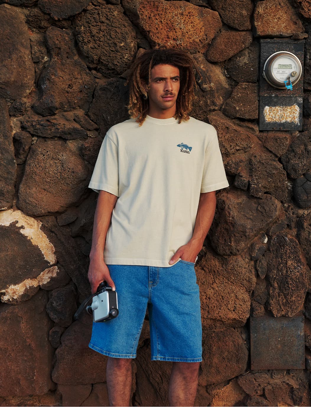 Male model wearing the George 64 Relaxed Short
