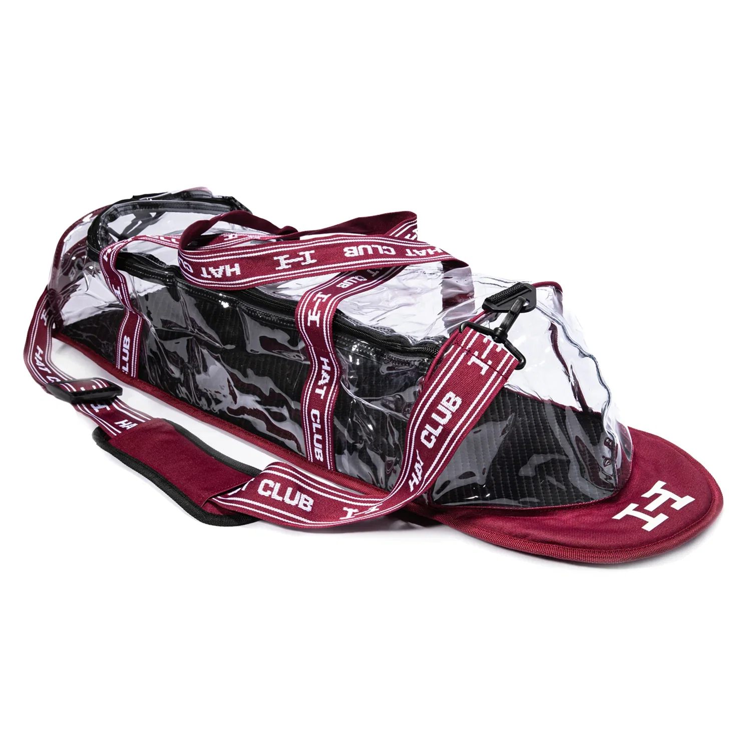 Image of Hat Club 30 Cap Duffle Bag Storage - Cardinal