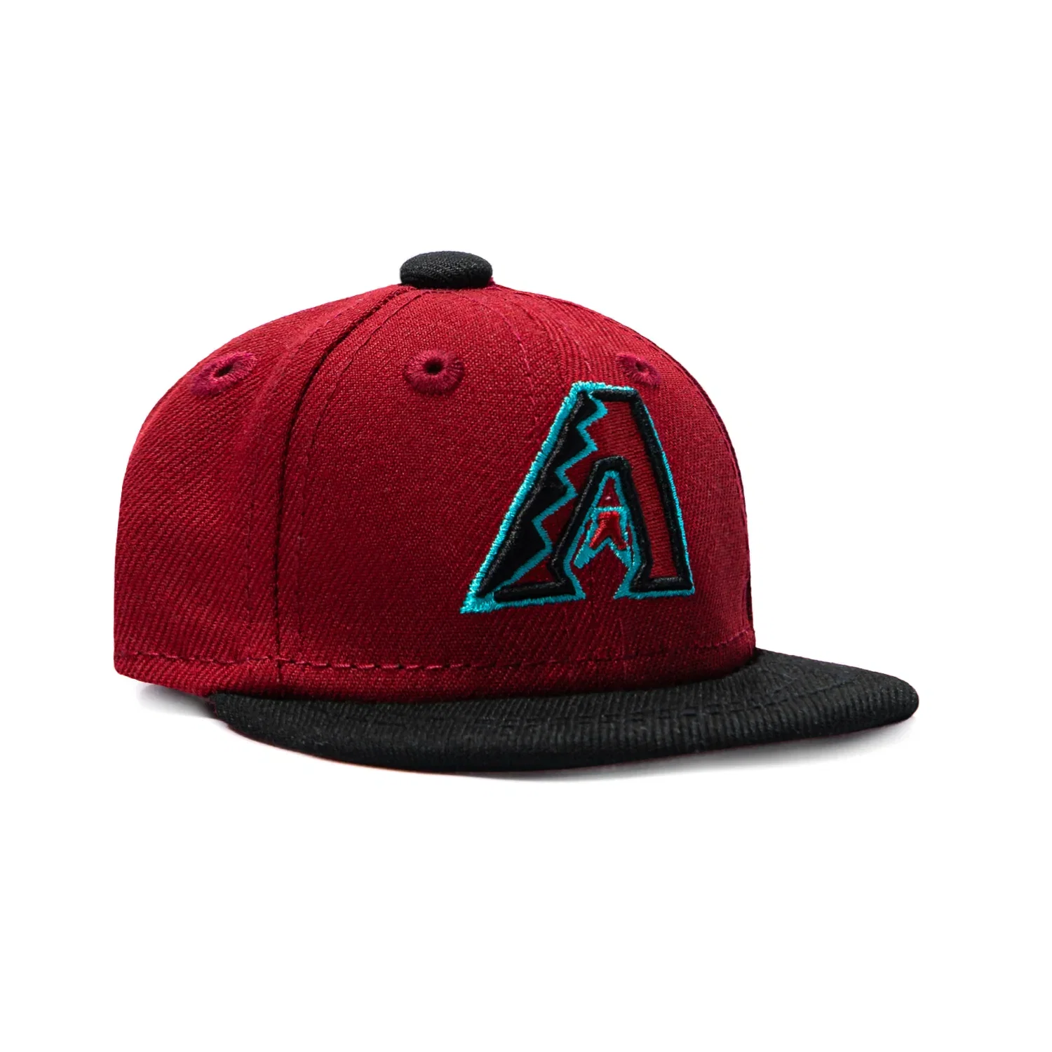 Image of New Era 59Fifty Arizona Diamondbacks Mini Game Hat - Sedona Red, Black