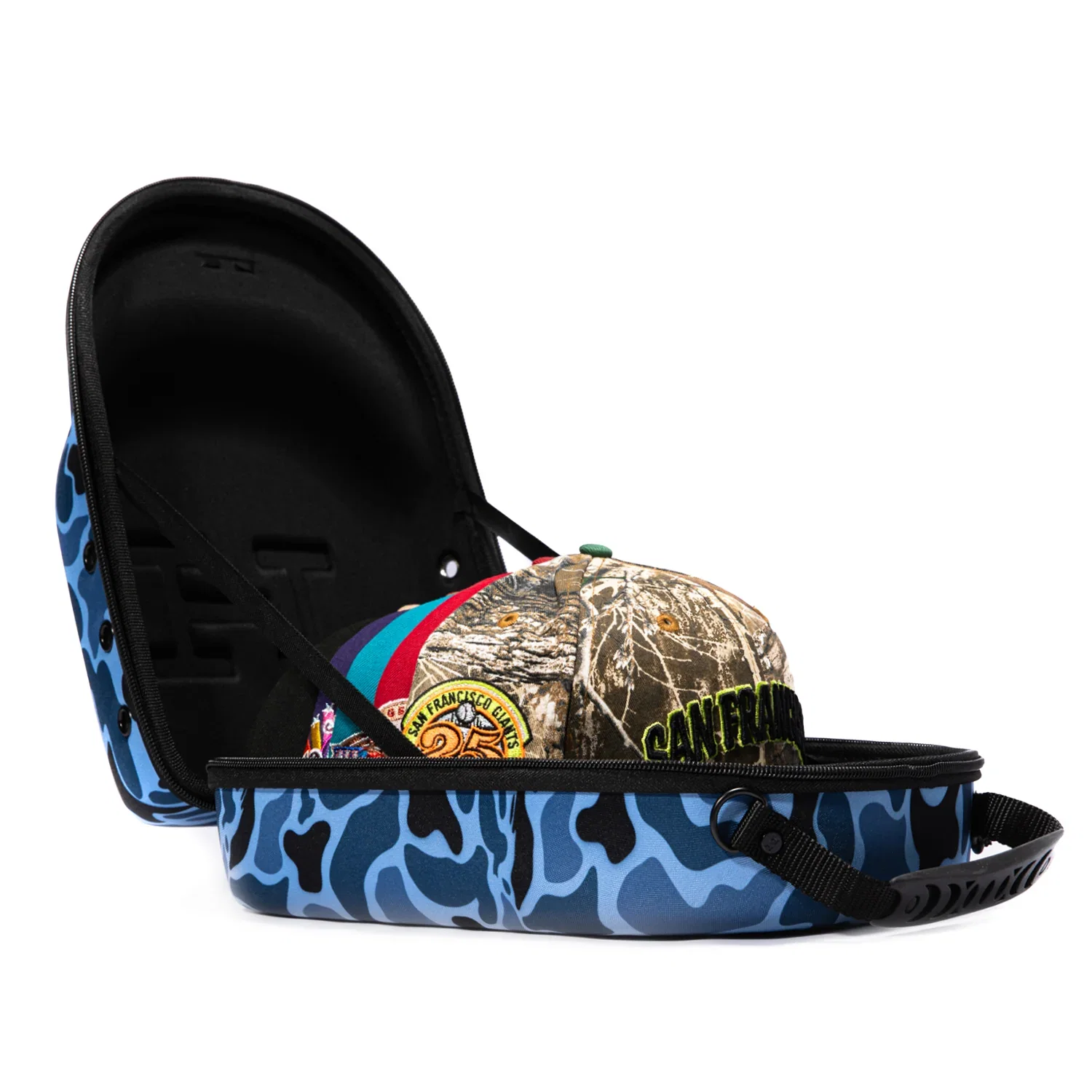 Image of Hat Club 6 Hat Carrier - Blue Duck Camo