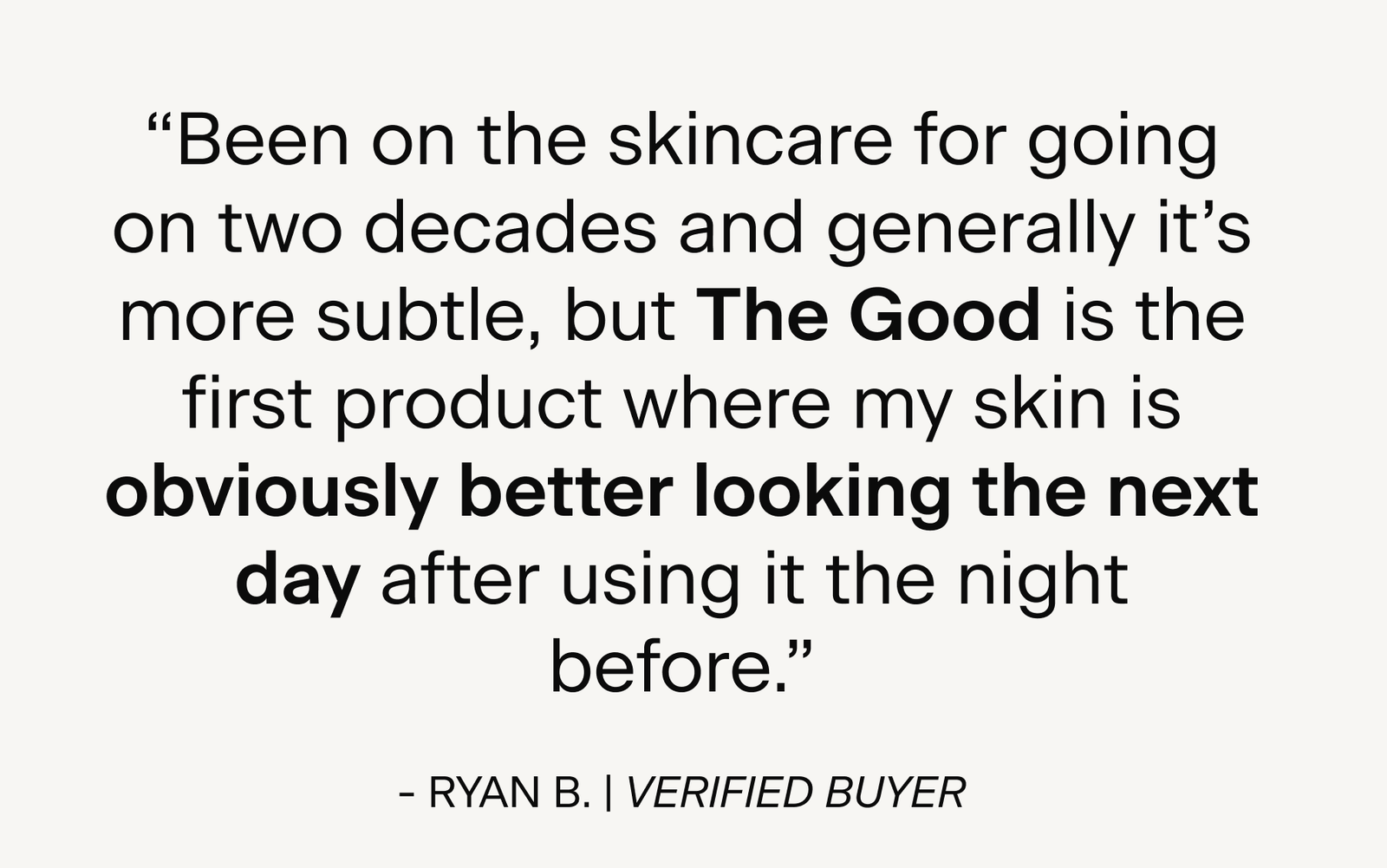 THE GOOD REVIEW