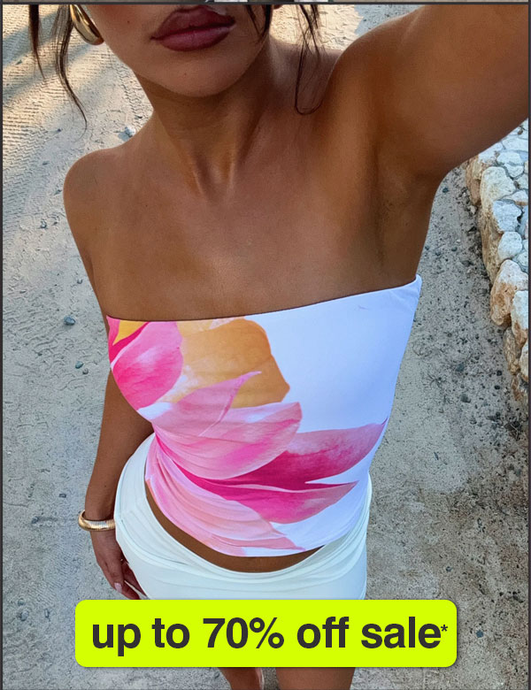 Up to 70% off sale* 