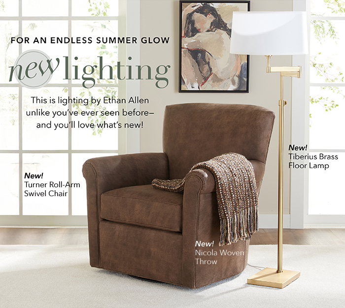 NEW LIGHTING for an endless summer glow