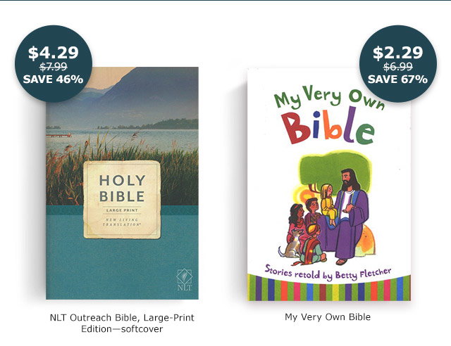 NLT Outreach Bible Large Print Edition | My Very Own Bible