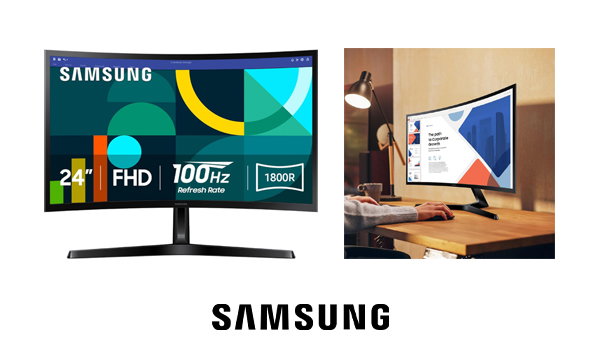 24" Essential S3 (S36GD) Series FHD 100Hz 16:9 VA 1800R Curved Monitor