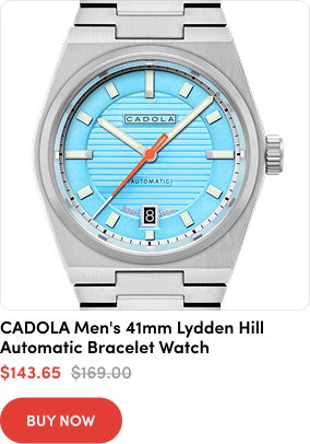 CD-1056-88  Men's 41mm Lydden Hill Automatic Bracelet Watch  $143.65