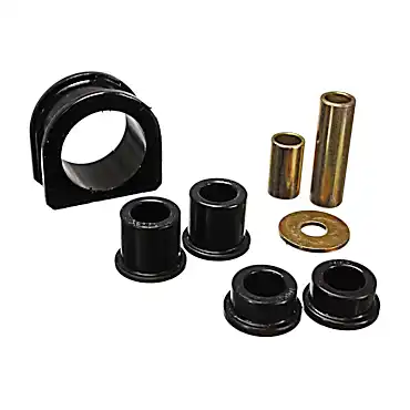 Energy Suspension Steering Rack Bushing - Black, Direct Fit, Kit