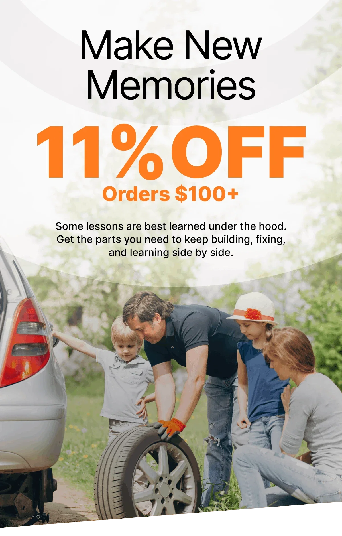 Make New Memories | 11% OFF Orders $100+ | Use code: CPSD11
