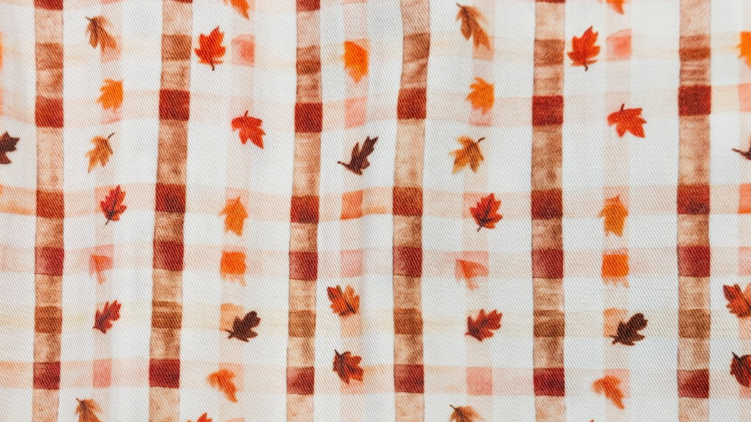Falling Leaves Plaid Collection