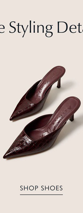 The Styling Details: SHOP SHOES