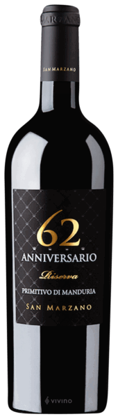  62 Anniversario Primitivo di Manduria Riserva