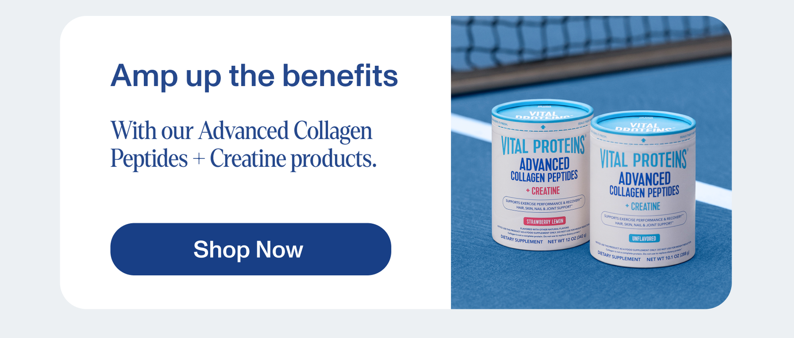 Amp up the benefits