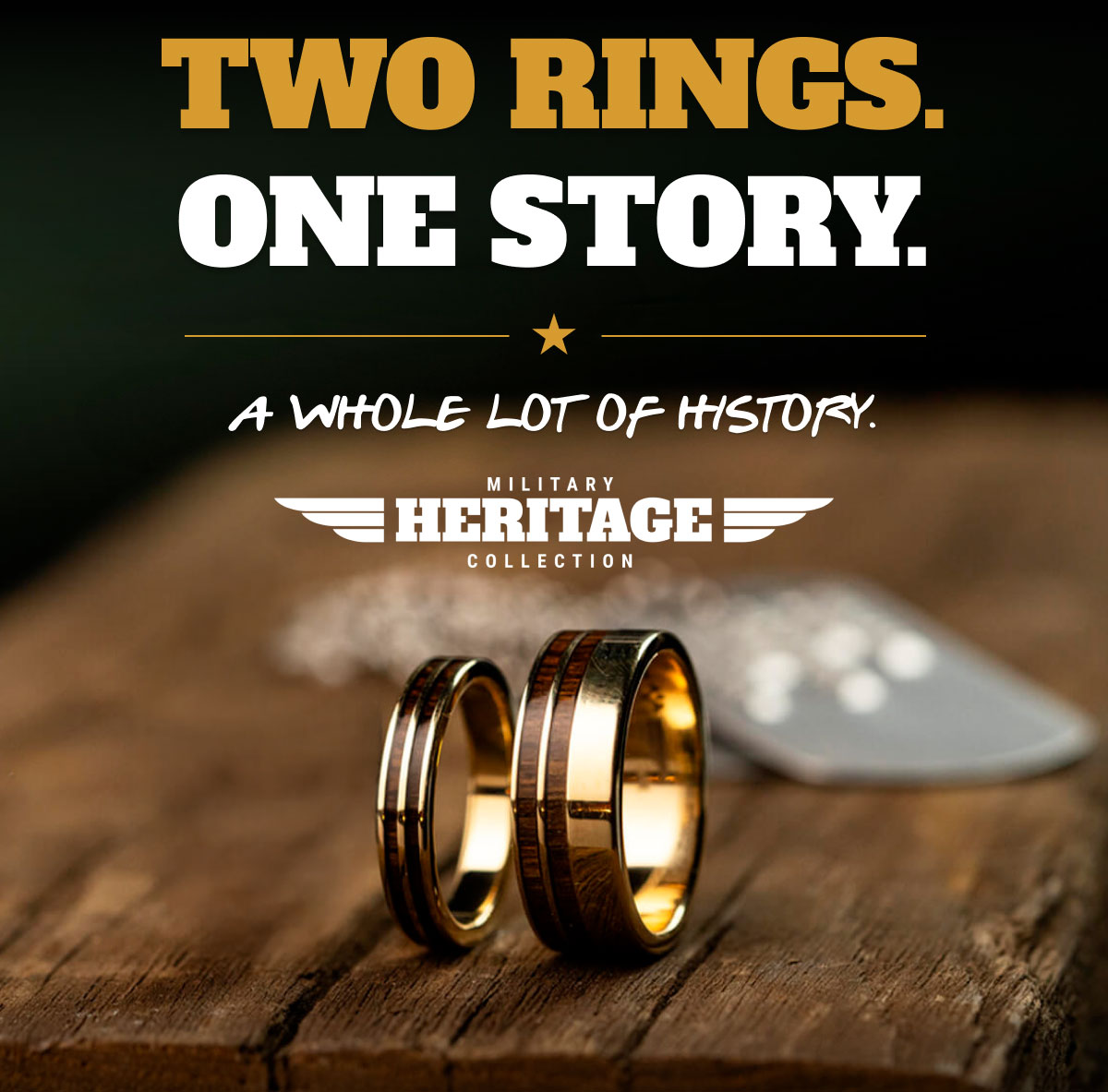 Two Rings. One Story. A Whole Lot of History.