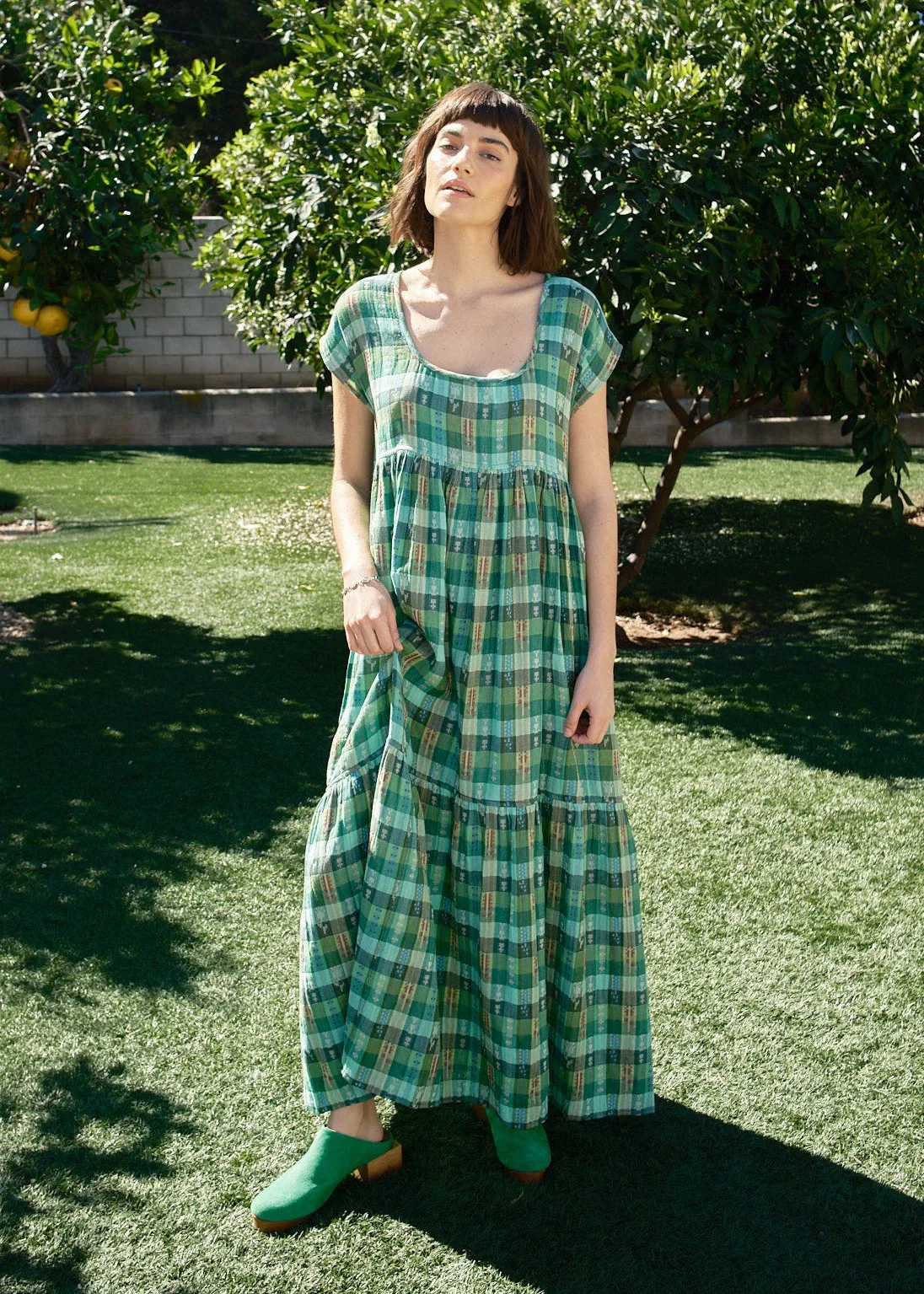 Image of loulou dress | pre spring 26 | garden