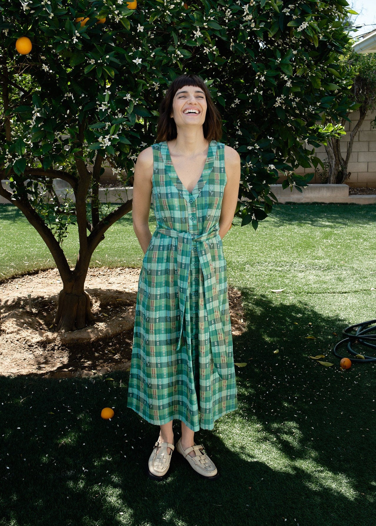 Image of callie dress | pre spring 26 | garden