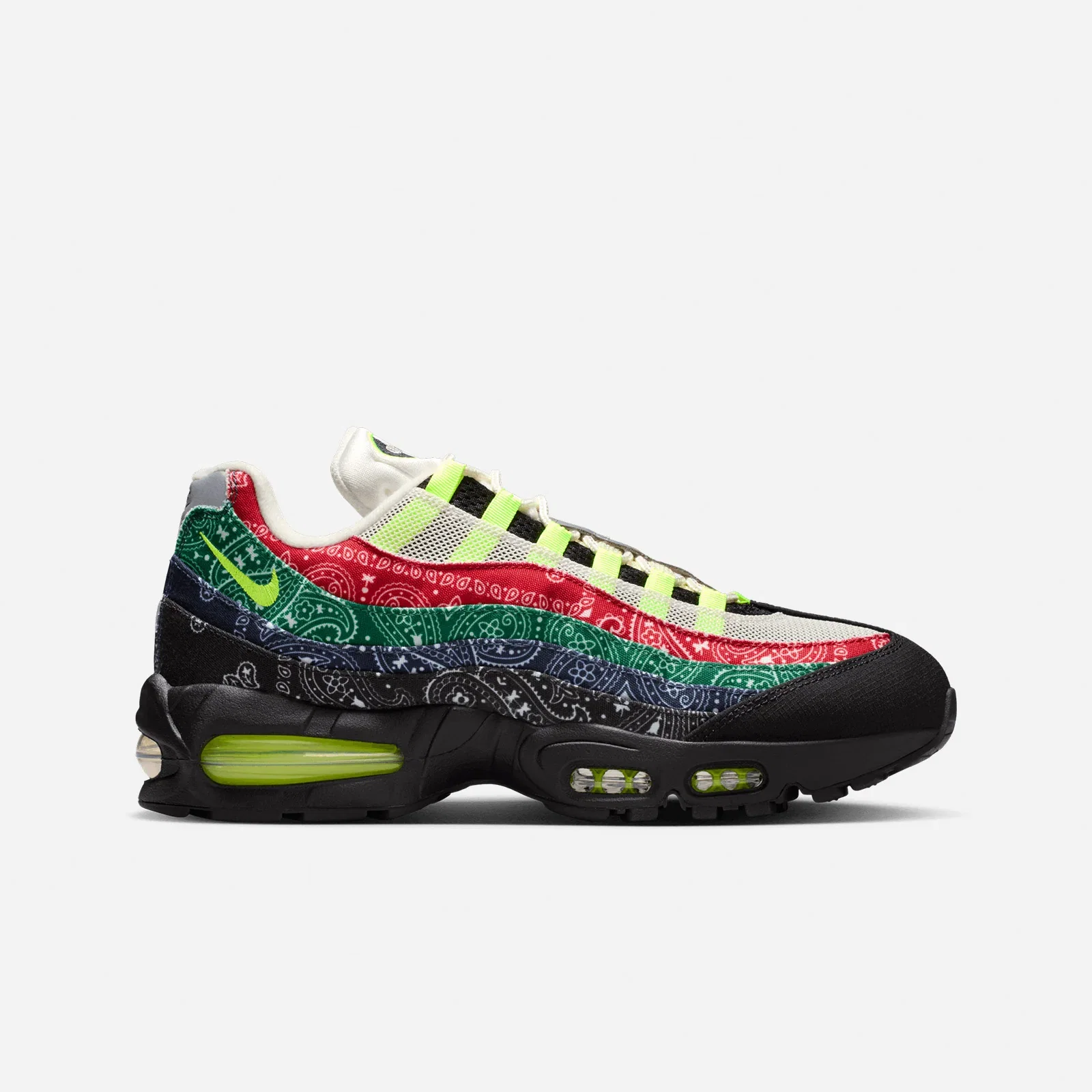 Nike Air Max 95 OG Big Bubble Paisley Bandana IQ0620-100 - 35