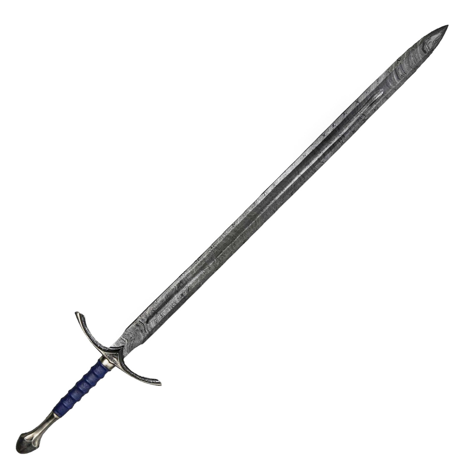 Image of Justice Longsword- High Carbon Damascus Steel-49"