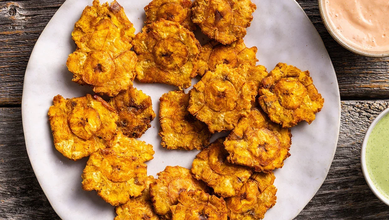 Crispy Fried Plantains (Tostones) 