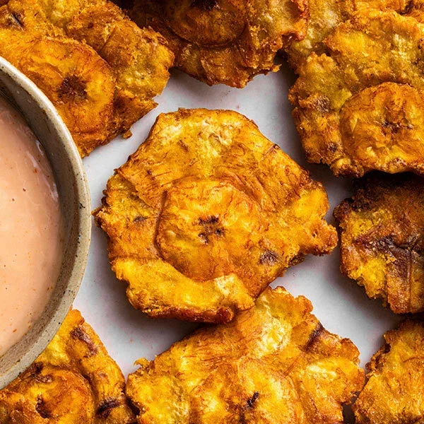 Crispy Fried Plantains (Tostones) 