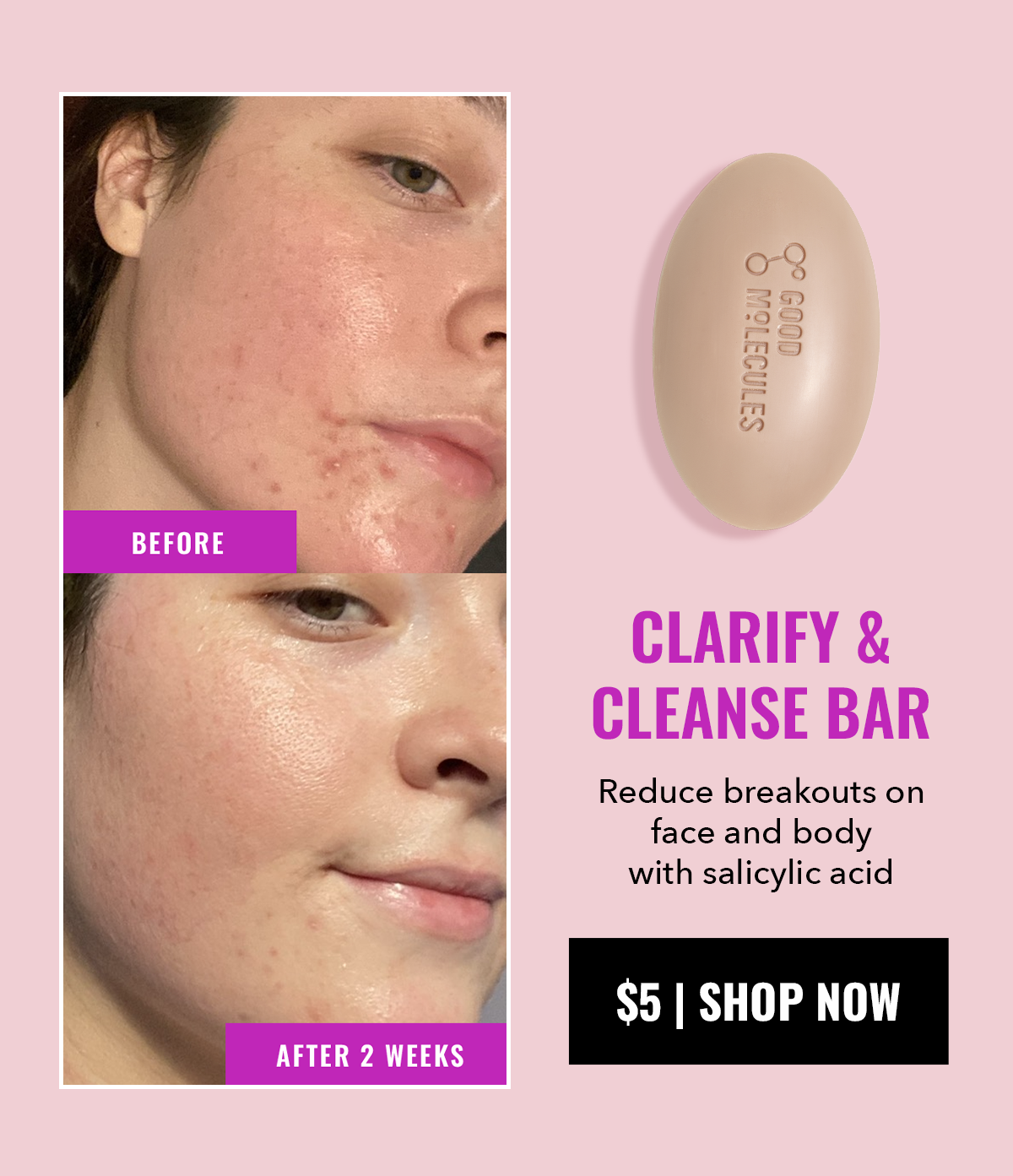 Clarify & Cleanse Bar - $5