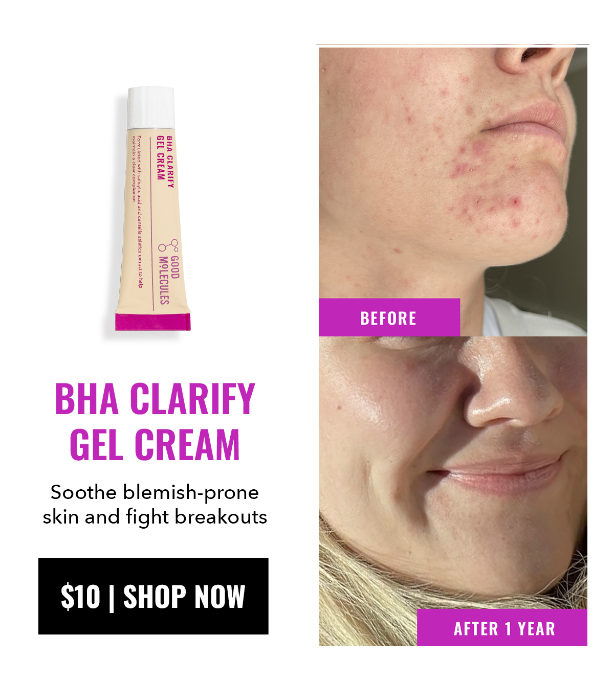 BHA Clarify Gel Cream - $10