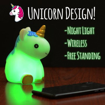 Hearth & Haven Multi Color Unicorn Night Light
