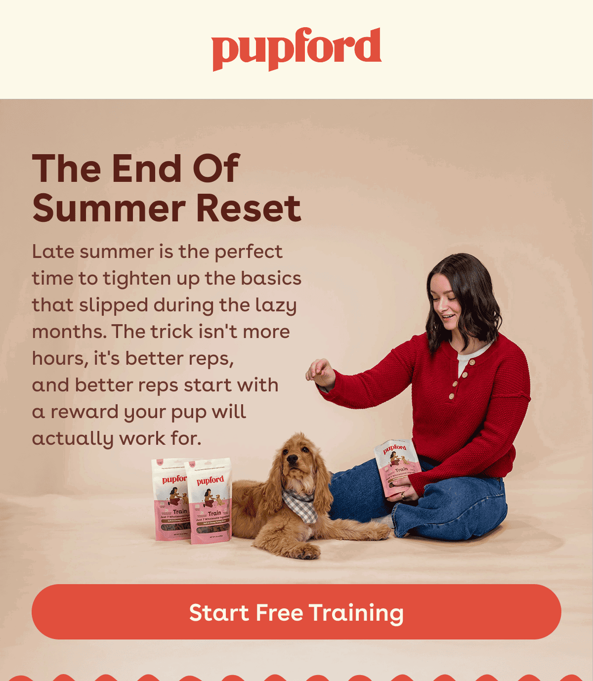 Start free training 