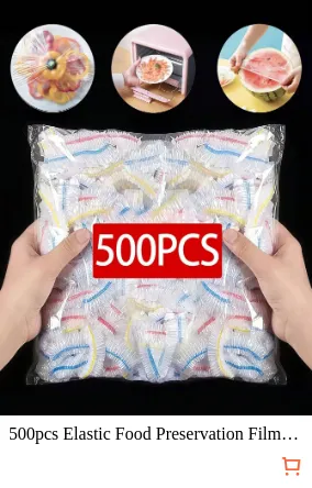 500pcs Elastic Food Preservation...