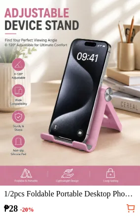 1/2pcs Foldable Portable Desktop...