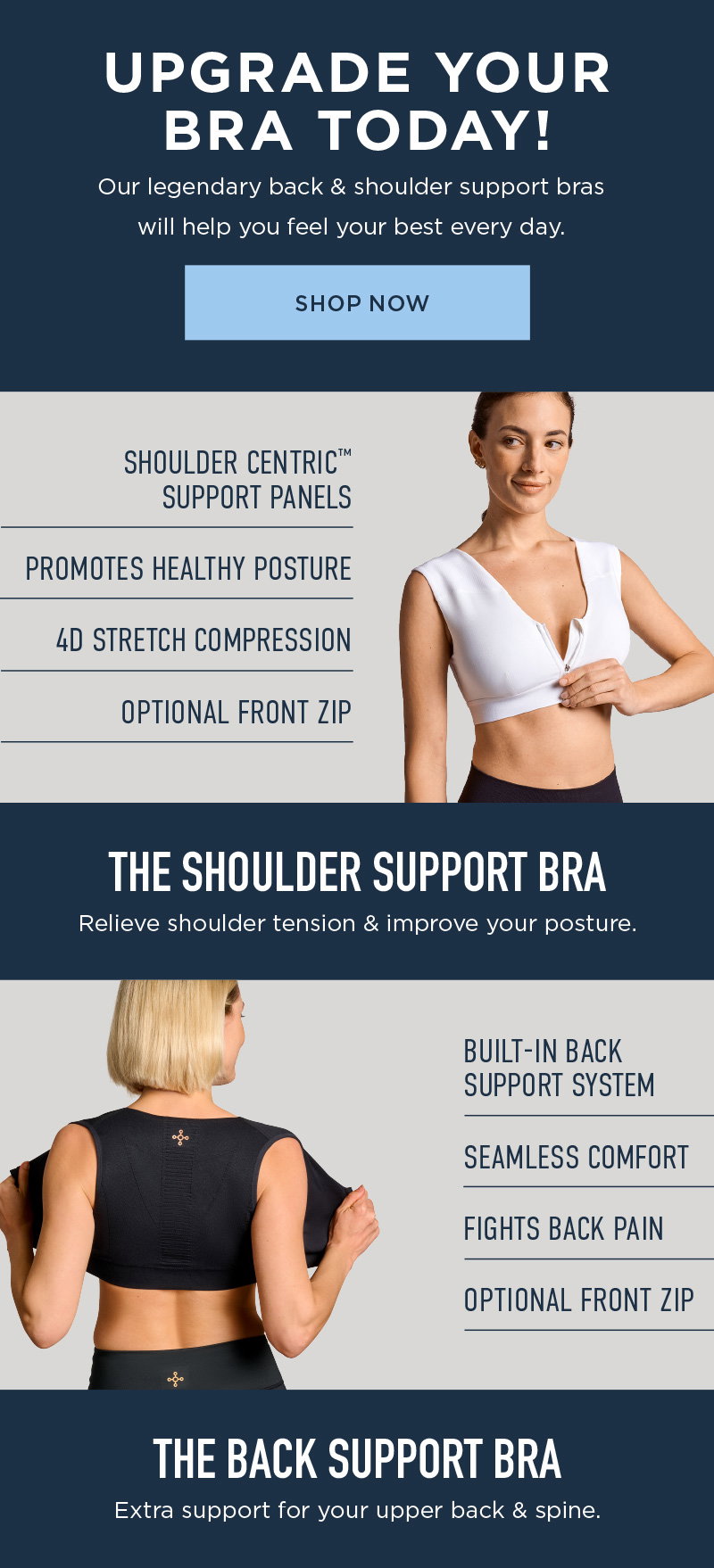 UPGRADE YOUR BRA TODAY! SHOP NOW