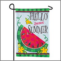 Sweet Summer Decorative Garden Banner