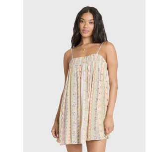 Dream Of Me Mini Dress - Floaty viscose moss crepe with a relaxed, throw-on fit