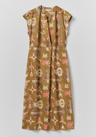 Corn Dolly Twill Dress