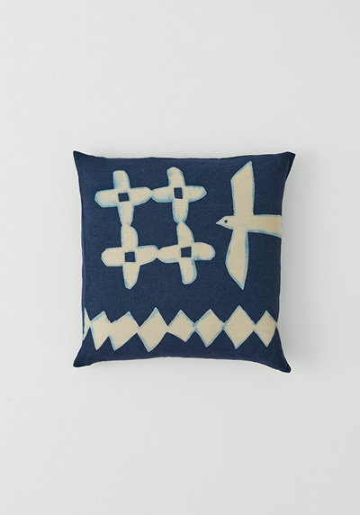 Emma Carlow Cut Out Bird Print Cushion Cover