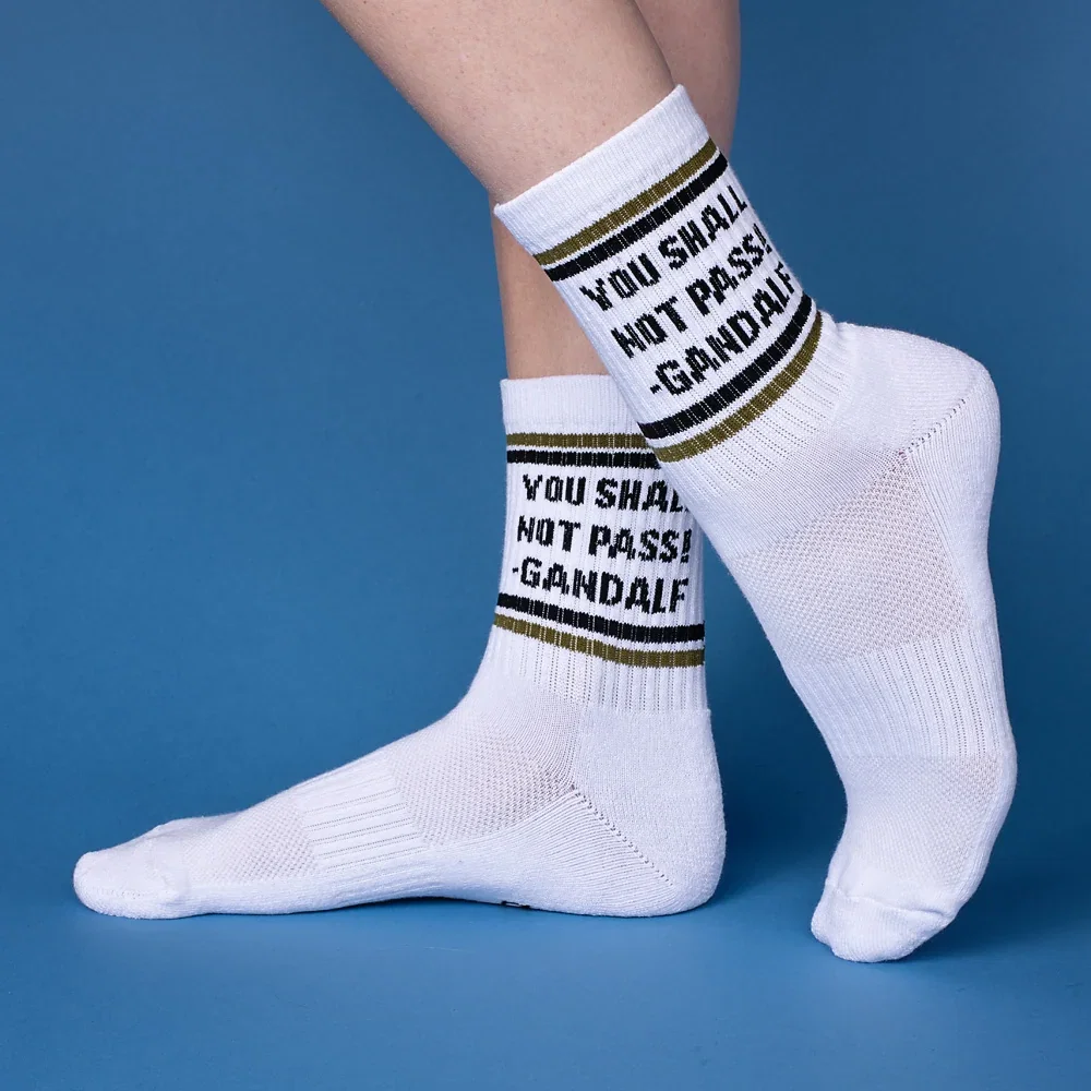 Image of The Lord of the Rings ™ You Shall Not Pass Midi Socks