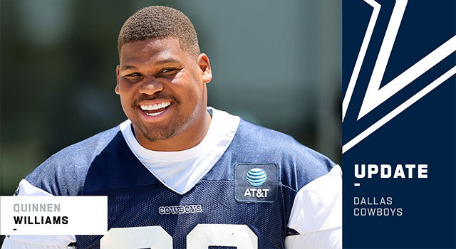 Cowboys, DT Quinnen Williams agree to three-year, $105.9 million contract extension