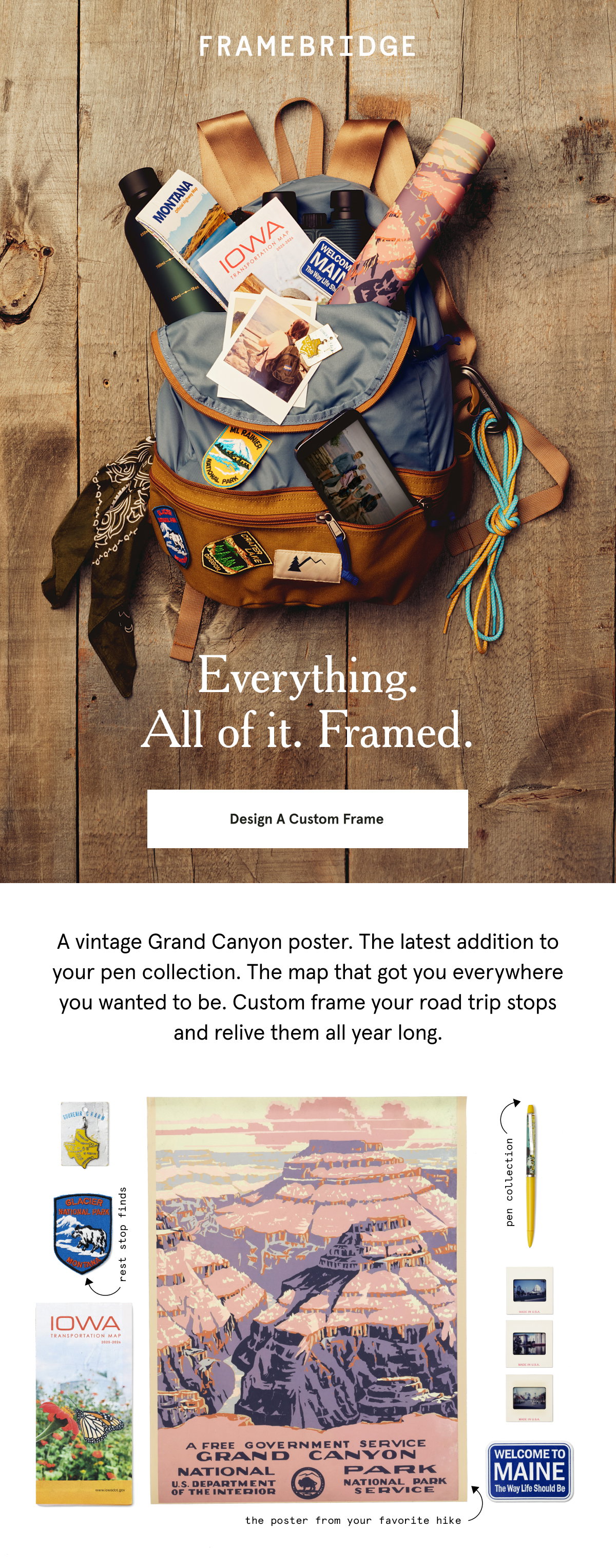 Design a custom frame