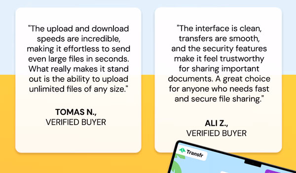 Transfr Pro: Lifetime Subscription