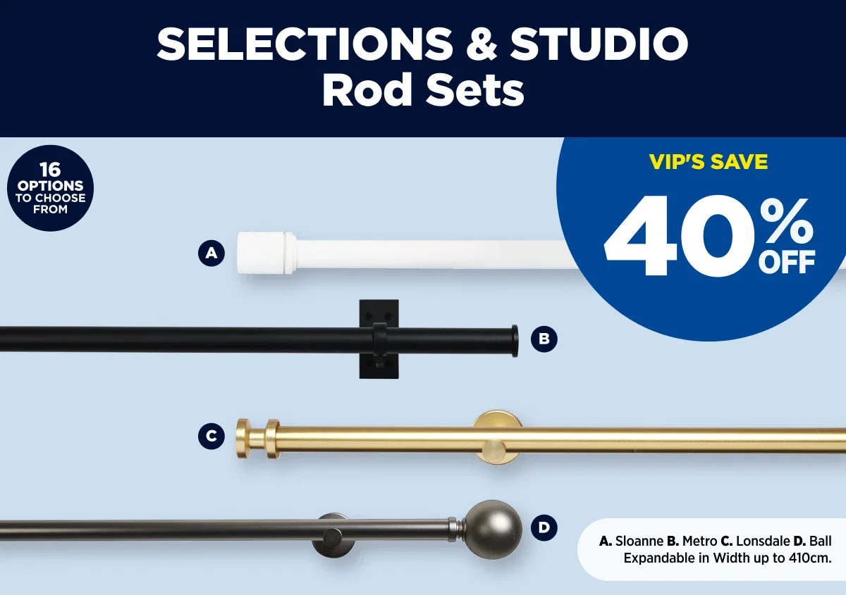 Slections & studio rod sets