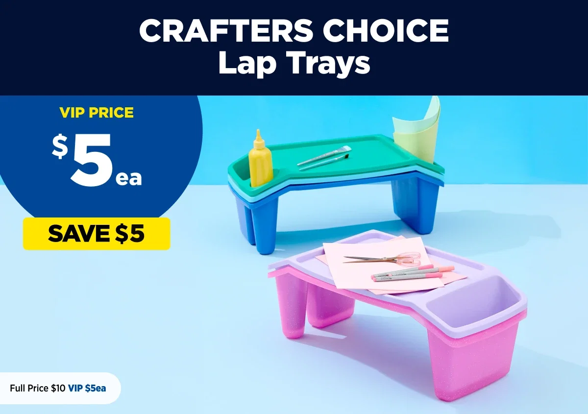 Crafter choice lap trays