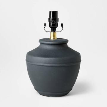 Black Ceramic Lamp Base w/ 5ft Cord by Threshold & Studio McGee