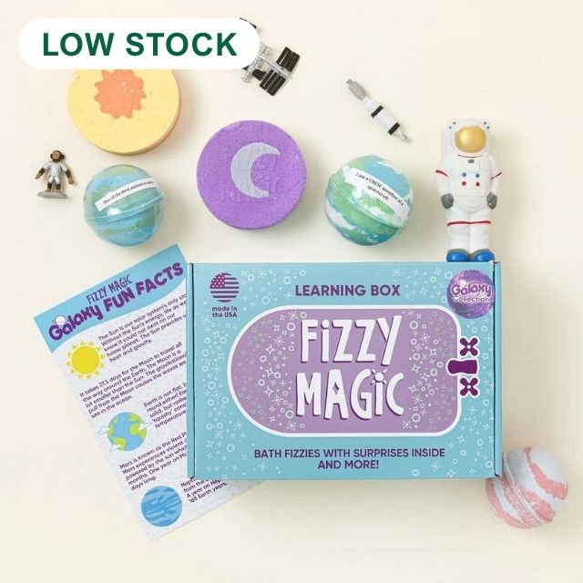 Space Mission Educational Surprise Bath Fizzies