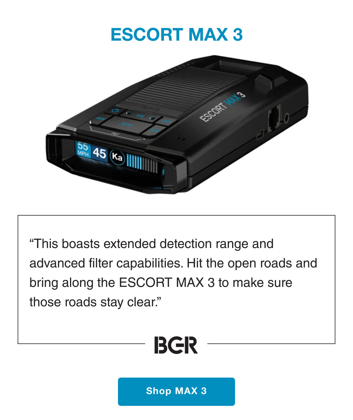 ESCORT MAX 3 - [Shop MAX 3]