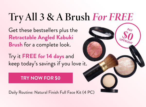 Try All 3 & a Brush for FREE | Try Now For $0