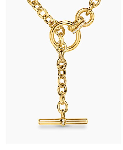DY Mercer® Double Row Toggle Chain Necklace